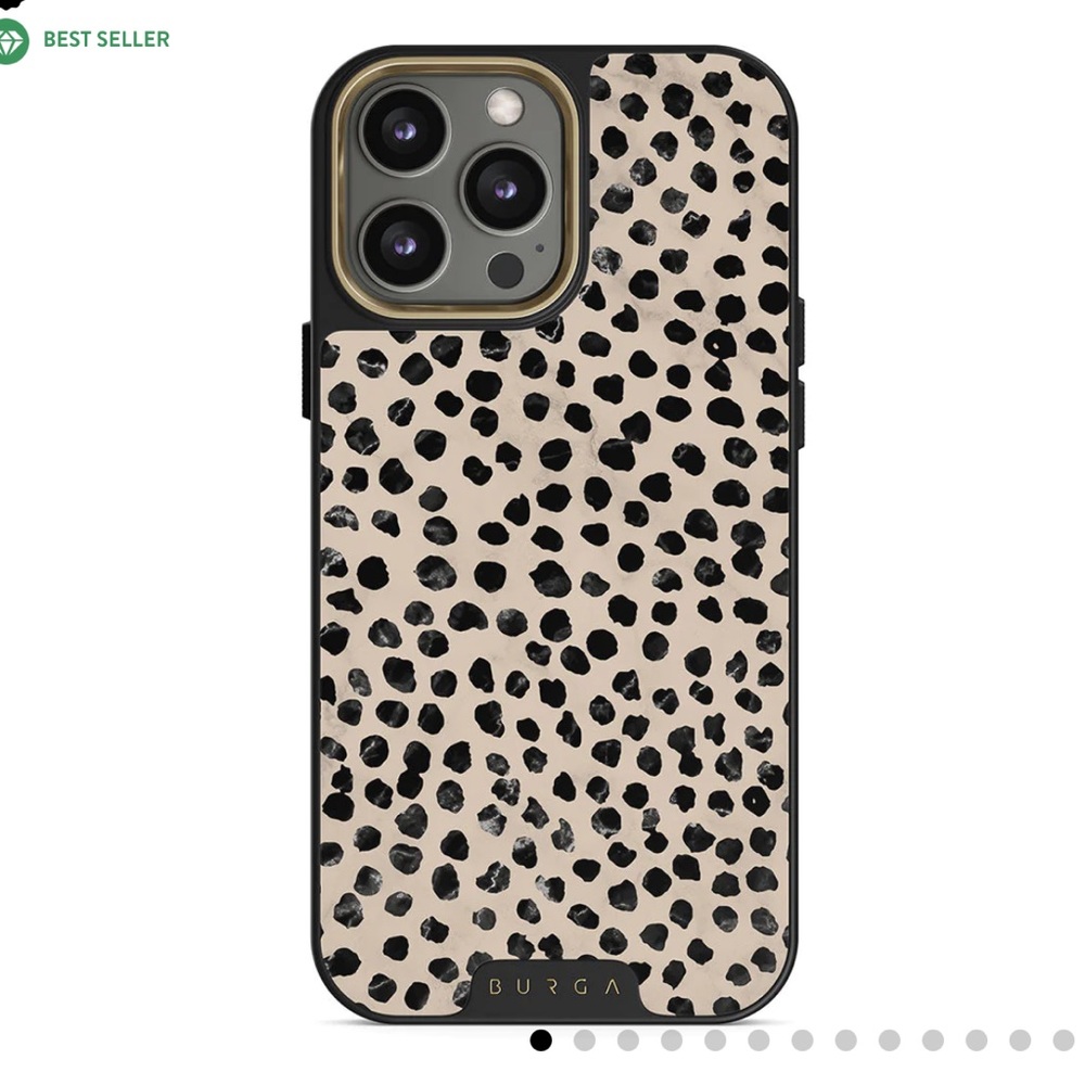 NEW Burga iPhone 13 Pro Max MagSafe Case in “Almond Latte”